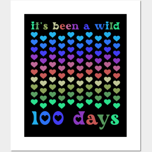 Funny We Rocked 100 Days of School Teacher Student Gift Posters and Art
